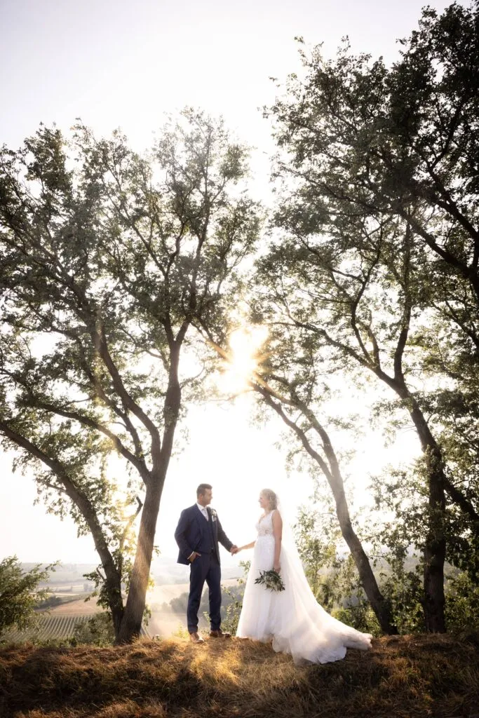 Brautpaar fotografiert vom Hochzeitsfotograf aus dem Burgenland